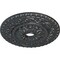 Ekena Millwork Vaduz Ceiling Medallion (Fits Canopies up to 3 1/2"), 23 1/2"OD x 3 1/2"ID x 2 1/8"P, Pewter CM23VAPES - alternate 2
